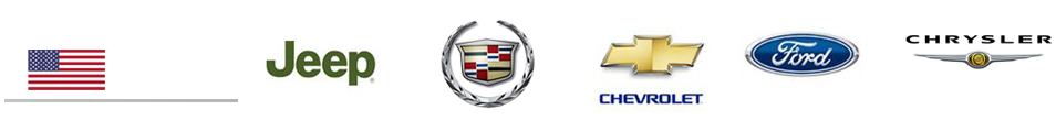 ジープ／キャデラック／シボレー／フォード／クライスラー