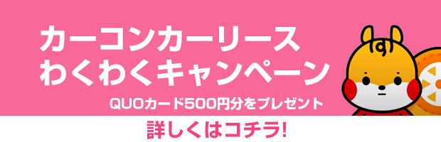 カーコンリースキャンペーン